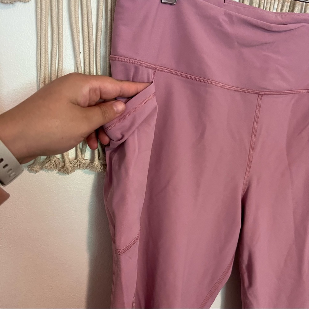 Victoria’s Secret | pink sport total knockout lace side leggings size XL - Picture 6 of 11